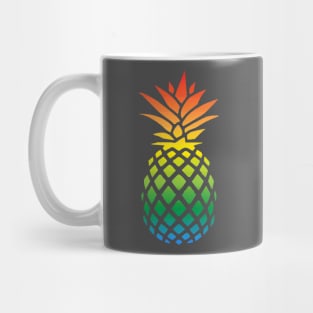 rainbow pineapple Mug